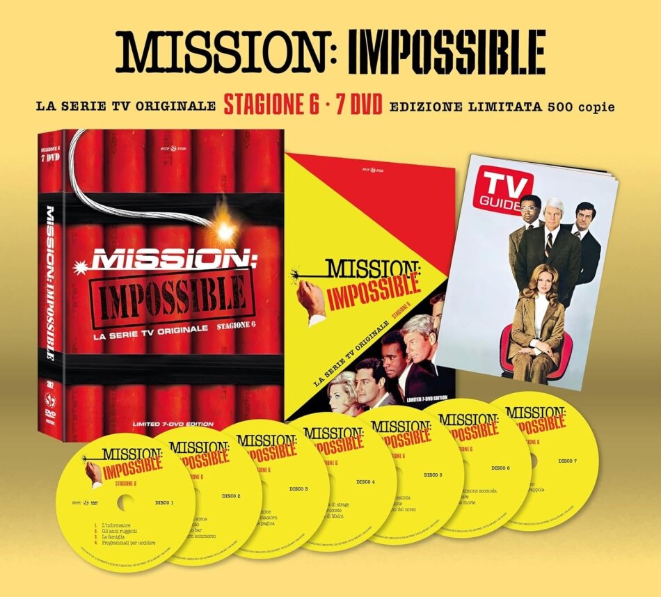 Mission: Impossible - Stagione 6 Limited Edition, 7 DVDs