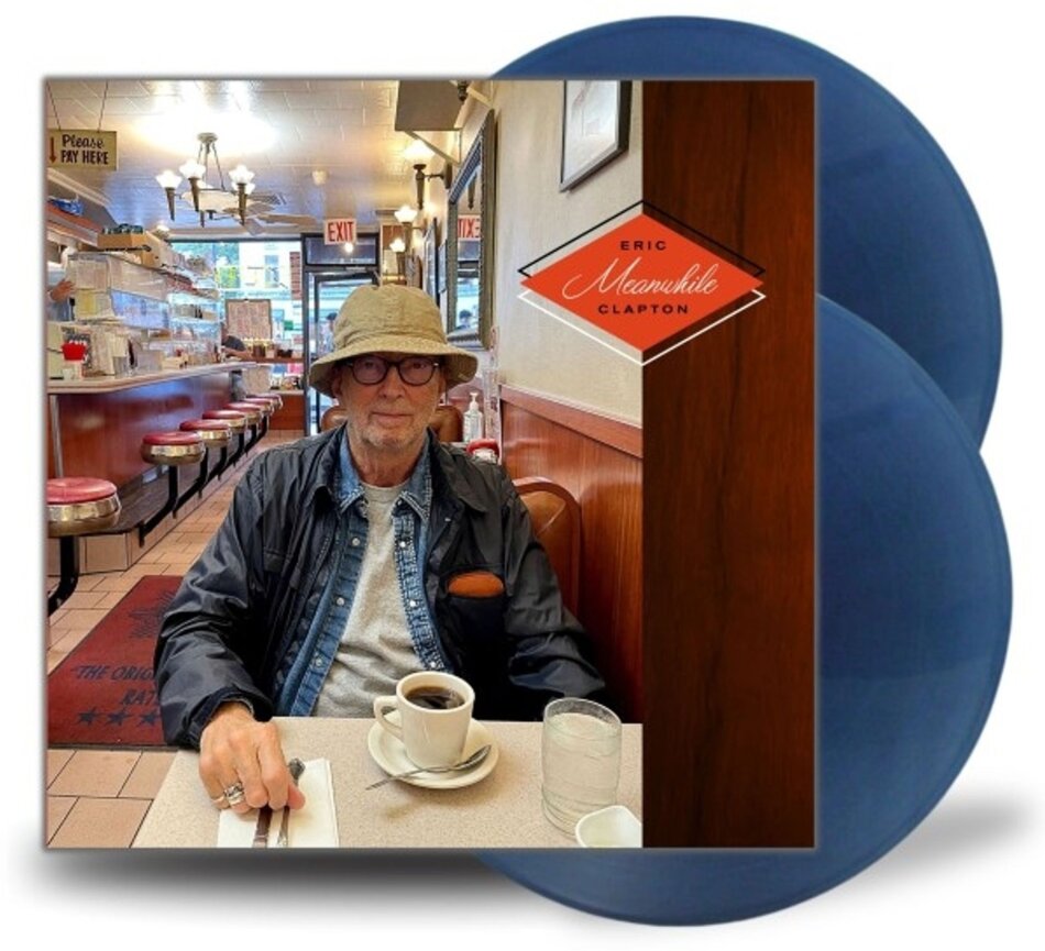 Eric Clapton - Meanwhile Gatefold, Blue Vinyl, 2 LPs