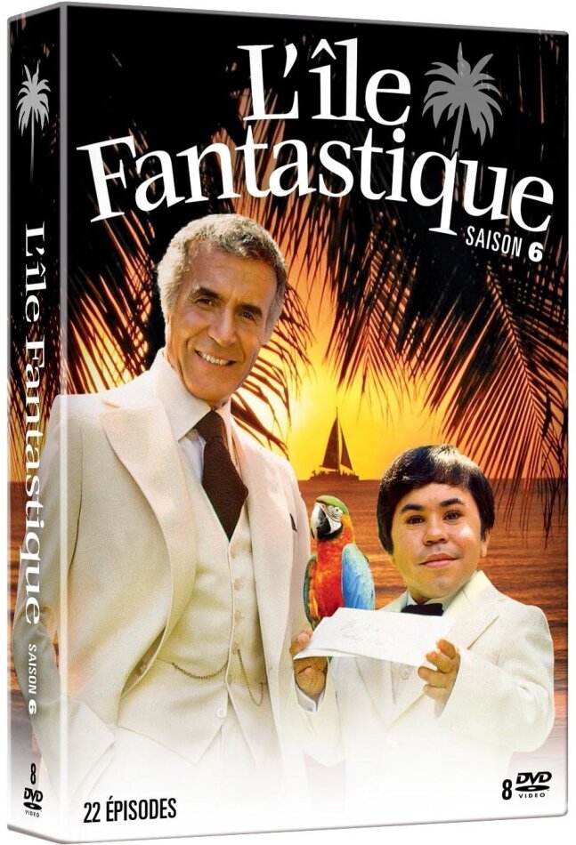L'île Fantastique - Saison 6 Remastered, 8 DVDs