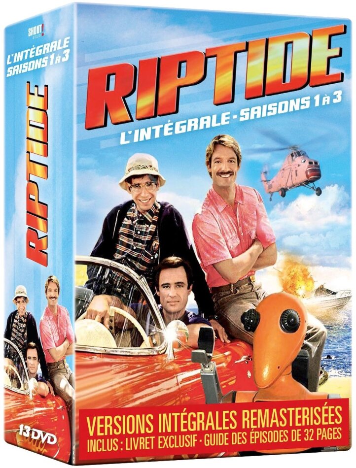 Riptide - L'intégrale - Saisons 1 à 3 Remastered, 13 DVDs