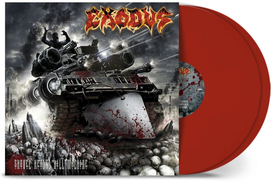 Exodus - Shovel Headed Kill Machine 2024 Reissue, Nuclear Blast, Red Vinyl, 2 LPs