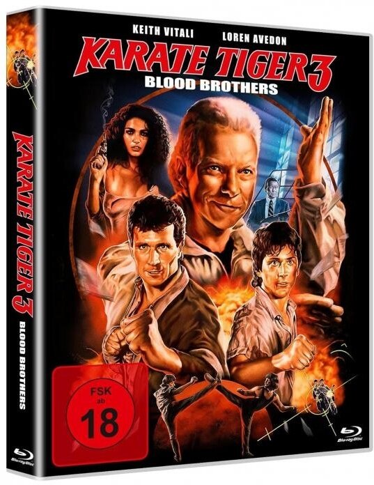 Karate Tiger 3 - Blood Brothers (1990) Scanavo Edition, Édition Limitée