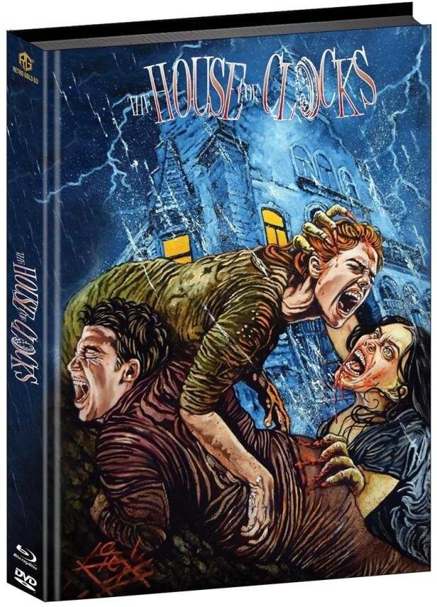 The House of Clocks (1989) Wattiert, Cover A, Limited Edition, Mediabook, Blu-ray + DVD