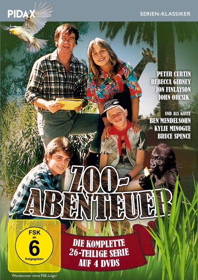 Zoo-Abenteuer - Die komplette 26-teilige Serie Pidax Serien-Klassiker, 4 DVDs