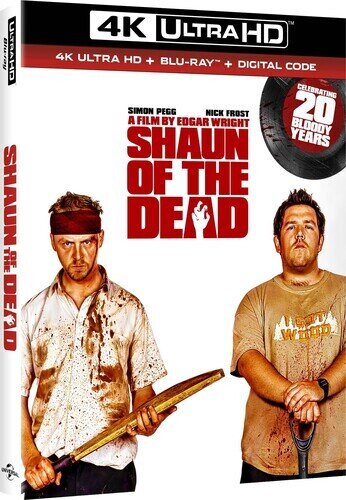 Shaun of the Dead (2004) 20th Anniversary Edition, 4K Ultra HD + Blu-ray