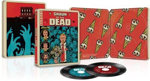 Shaun of the Dead (2004) Édition 20ème Anniversaire, Édition Limitée, Steelbook, 4K Ultra HD + Blu-ray