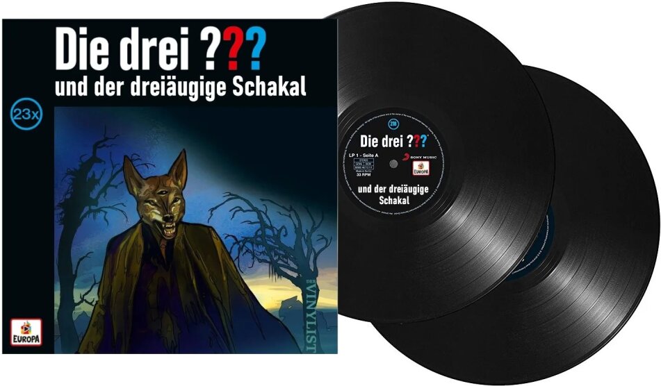 Die Drei ??? - Folge 231: und der Dreiäugige Schakal 2 LPs