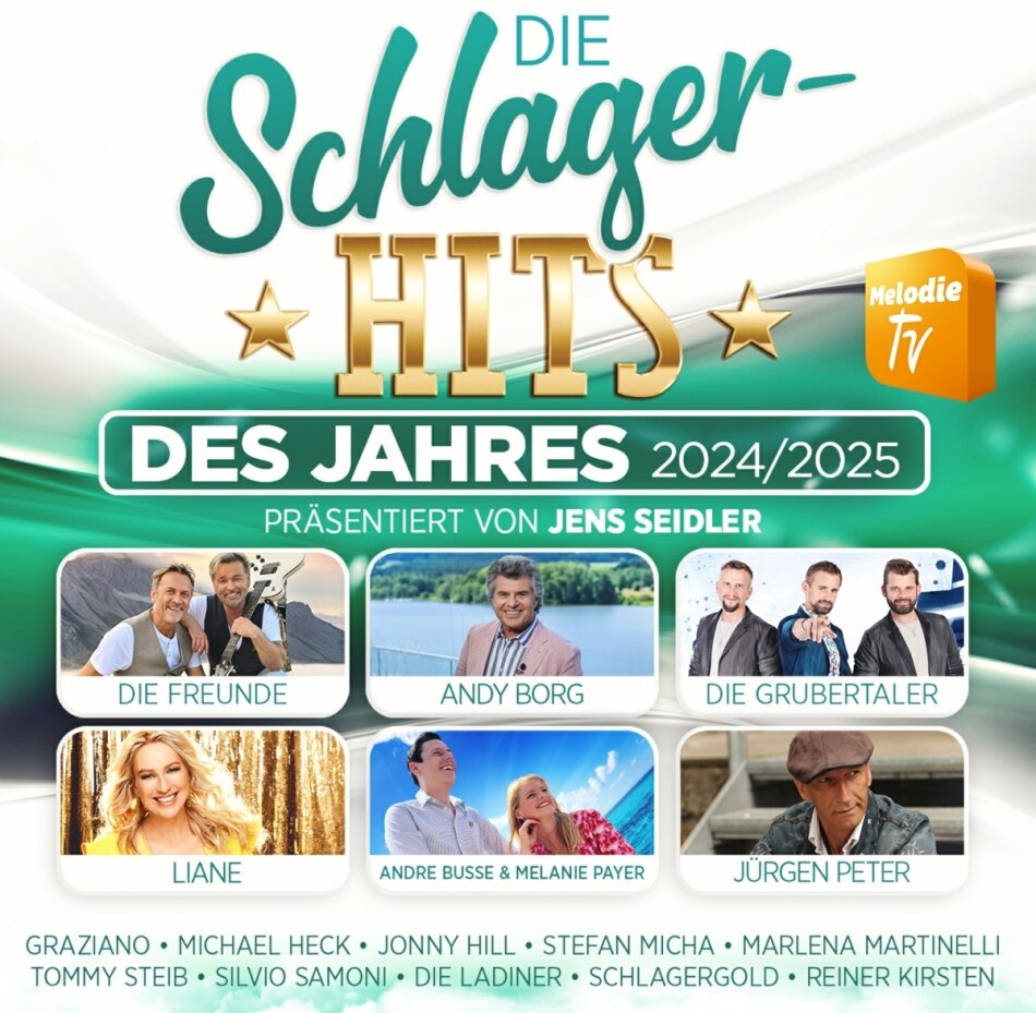 Die Schlager-Hits des Jahres 2024/2025 präsentiert 2 CDs