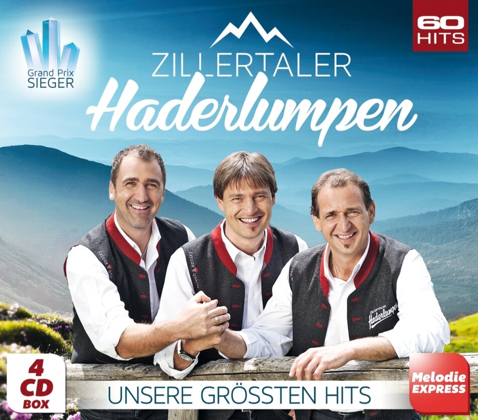 Zillertaler Haderlumpen - Unsere größten Hits 4 CDs