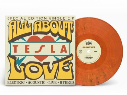 Tesla - All About Love - Live (Orange Vinyl, LP)