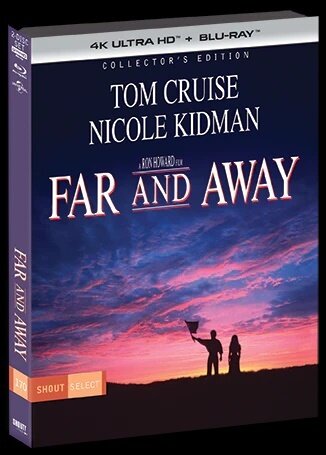Far and Away (1992) Shout Select, Édition Collector Limitée, 4K Ultra HD + Blu-ray