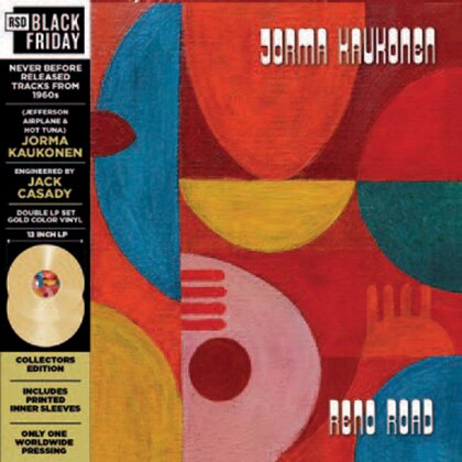 Jorma Kaukonen - Reno Road (Black Friday 2024, Gold Vinyl , 2 LPs)