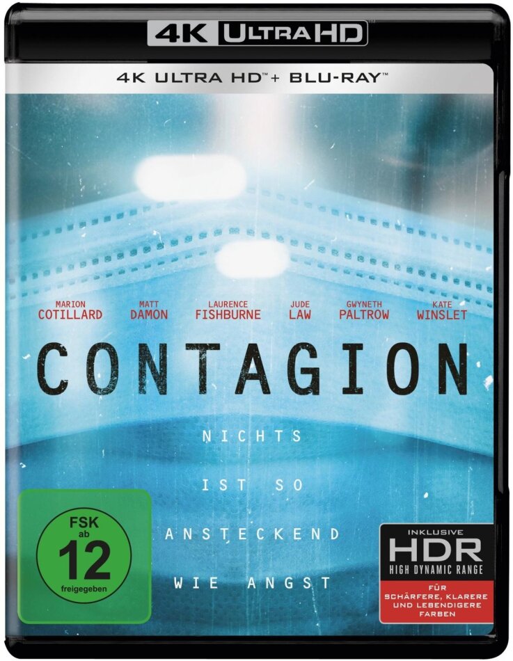 Contagion (2011) 4K Ultra HD + Blu-ray