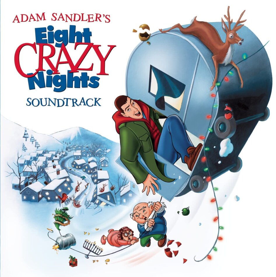 Adam Sandler - Eight Crazy Nights - Original Soundtrack VMP, 2024 Reissue, White/Blue Vinyl, LP