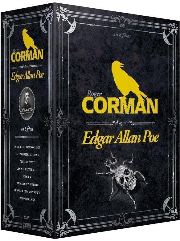 Roger Corman d'après Edgar Allan Poe - en 8 films 8 DVD