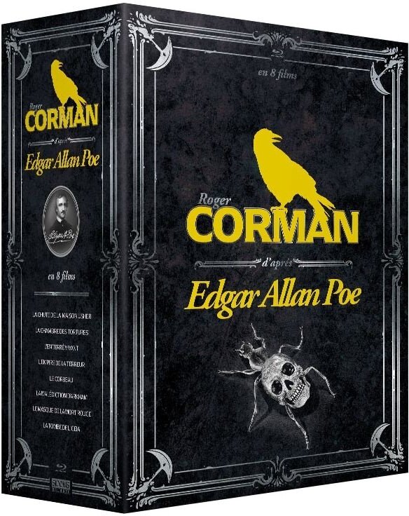Roger Corman d'après Edgar Allan Poe - en 8 films 8 Blu-ray