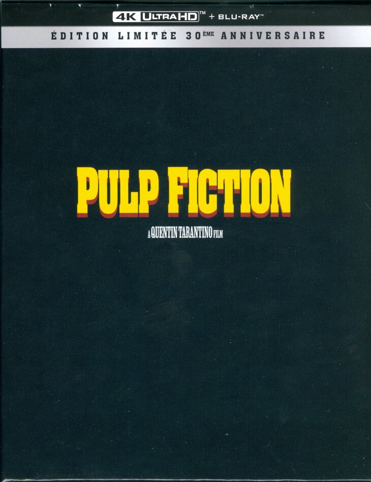 Pulp Fiction (1994) 30th Anniversary Collector's Edition, Limited Edition, 4K Ultra HD + Blu-ray