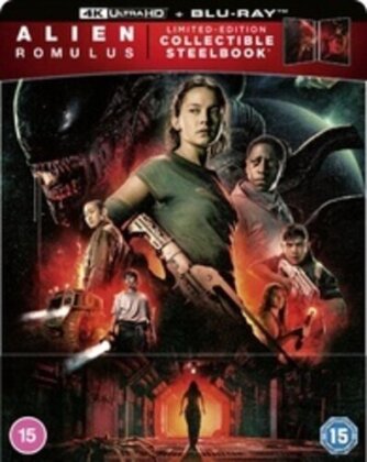 Alien: Romulus (2024) (Limited Edition, Steelbook, 4K Ultra HD + Blu-ray)