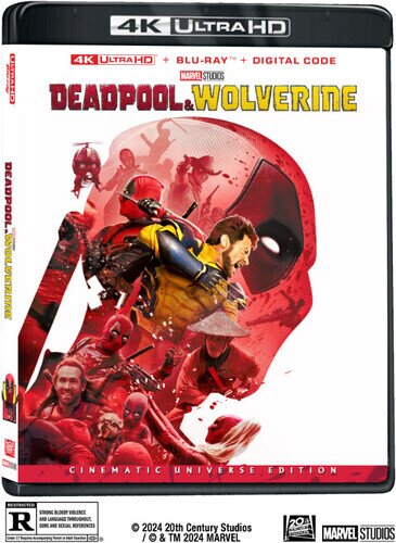 Deadpool & Wolverine - Deadpool 3 (2024) Cinematic Universe Edition, 4K Ultra HD + Blu-ray