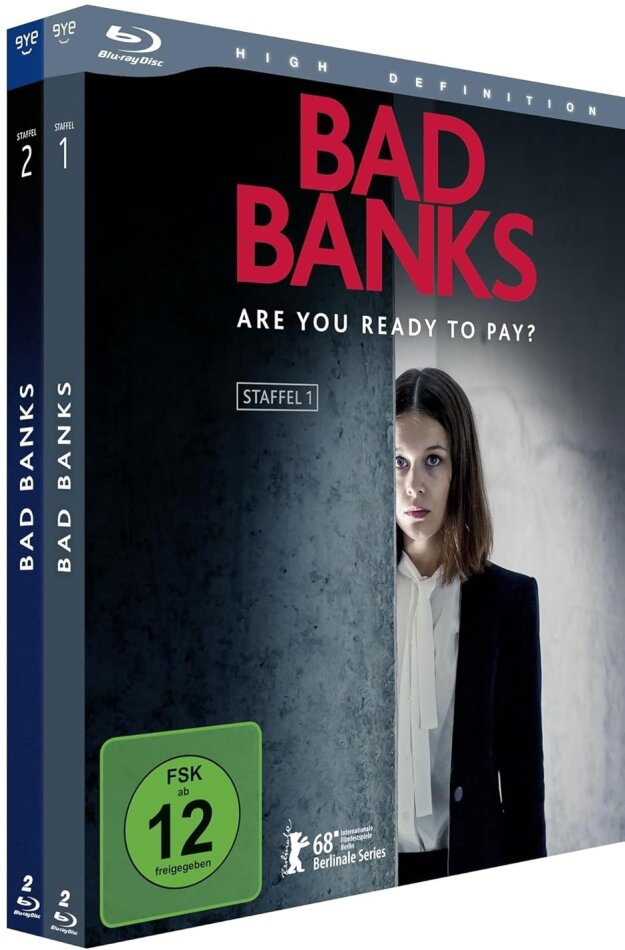 Bad Banks - Staffel 1 & 2 Bundle, 4 Blu-rays