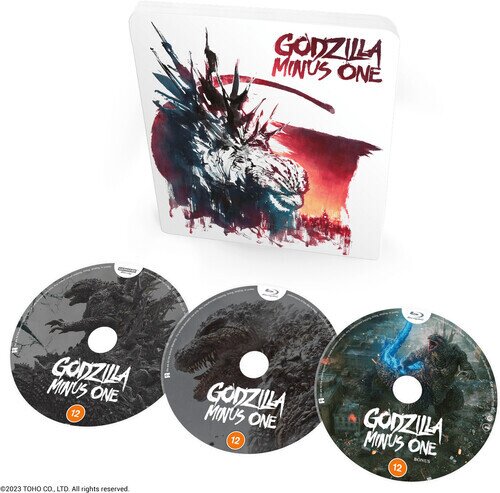 Godzilla Minus One (2023) Limited Edition, Steelbook, 4K Ultra HD + 2 Blu-rays