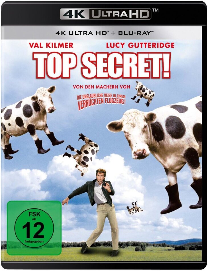 Top Secret! (1984) 4K Ultra HD + Blu-ray