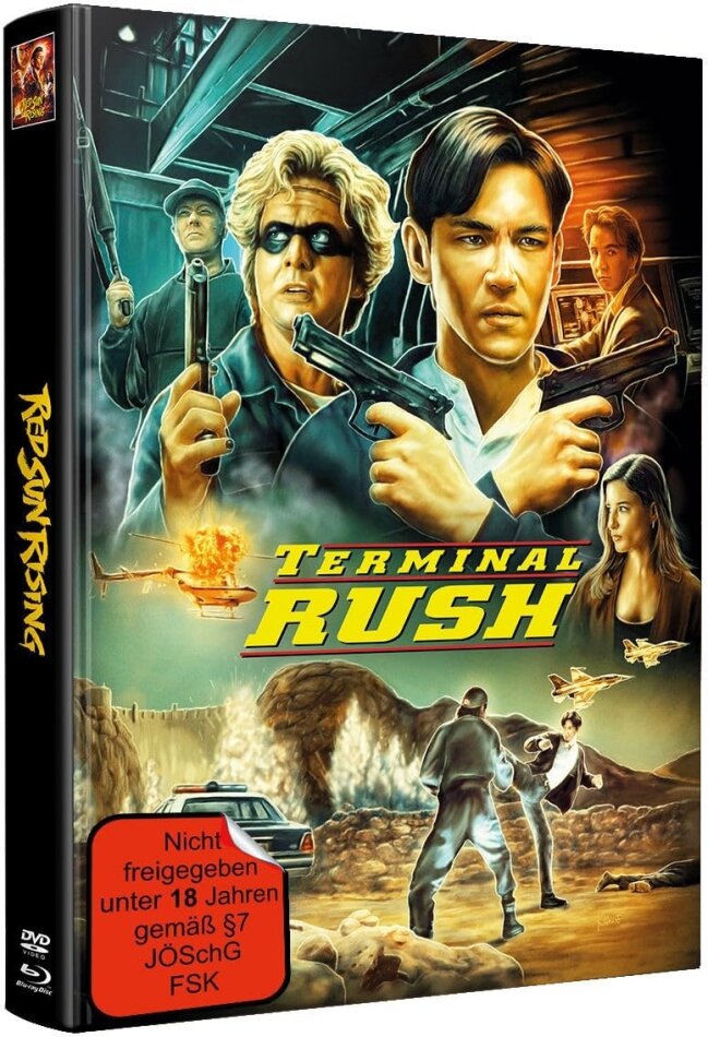 Terminal Rush (1996) Wattiert, Édition Limitée, Mediabook, Blu-ray + DVD
