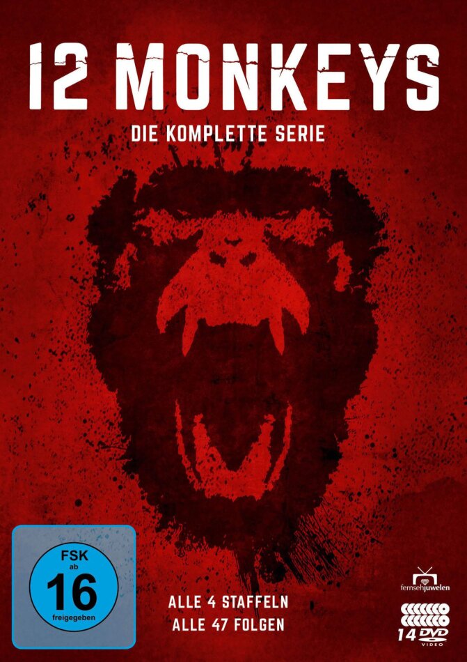 12 Monkeys - Die komplette Serie 10 Blu-rays