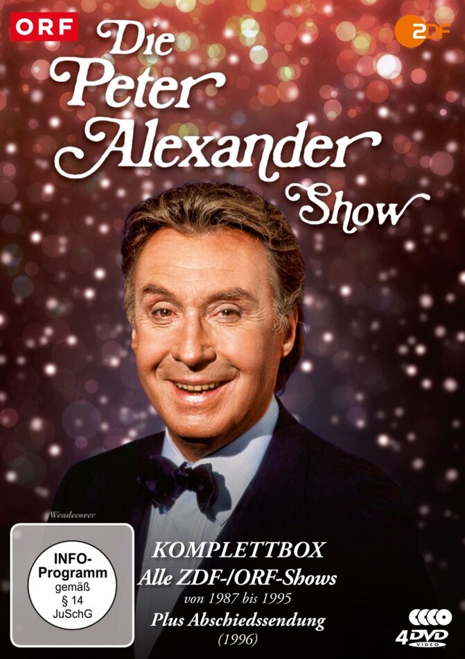 Die Peter Alexander Show - Komplettbox Neuauflage, 4 DVDs