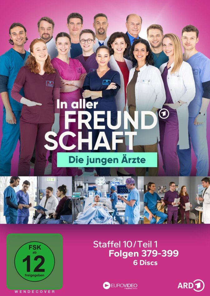 In aller Freundschaft - Die jungen Ärzte - Staffel 10.1 6 DVDs