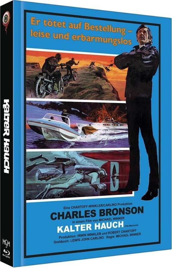 Kalter Hauch (1972) Cover B, Limited Edition, Mediabook, Uncut, Blu-ray + DVD