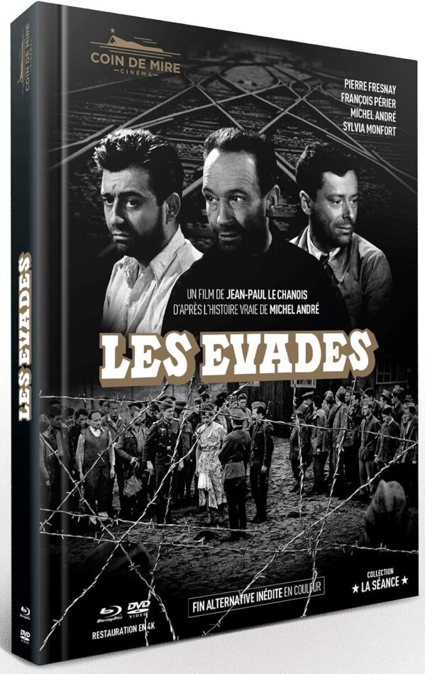 Les évadés (1955) Édition Limitée, Mediabook, Blu-ray + DVD