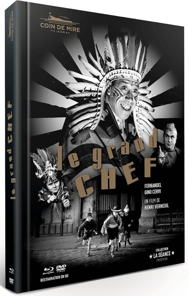 Le grand chef (1958) Limited Edition, Mediabook, Blu-ray + DVD