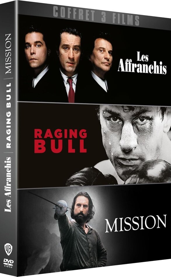 Les Affranchis / Raging Bull / Mission 3 DVDs