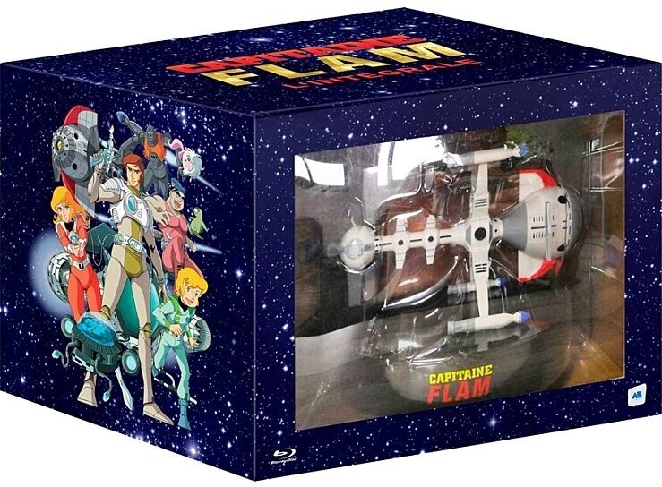 Capitaine Flam - L'intégrale with Figurine, Remastered, 6 Blu-rays