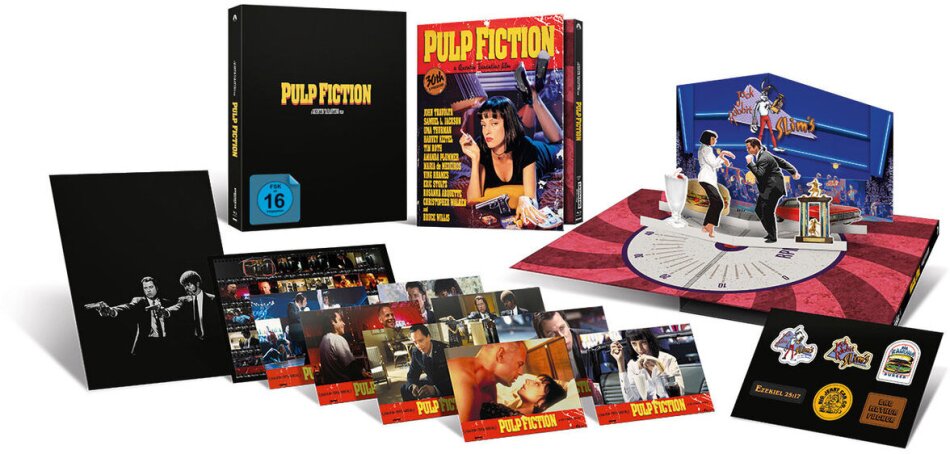 Pulp Fiction (1994) 30th Anniversary Collector's Edition, Limited Edition, 4K Ultra HD + Blu-ray