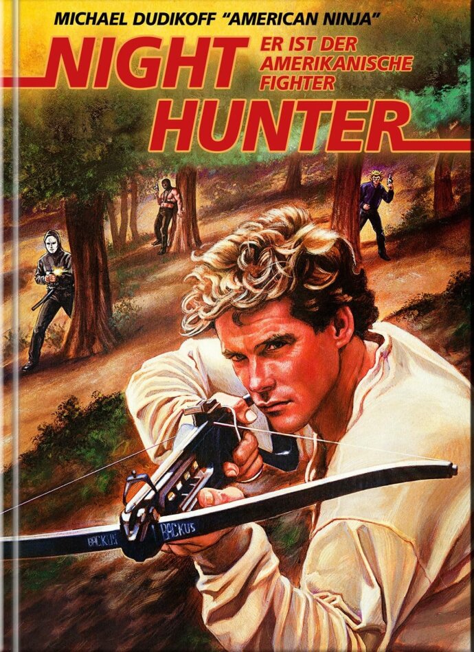 Night Hunter (1986) Cover B, Limited Edition, Mediabook, Uncut, Blu-ray + DVD
