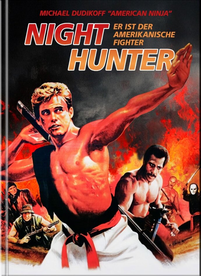 Night Hunter (1986) Cover C, Limited Edition, Mediabook, Uncut, Blu-ray + DVD