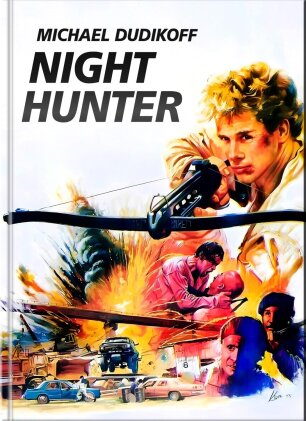 Night Hunter (1986) (Cover D, Limited Edition, Mediabook, Uncut, Blu-ray + DVD)