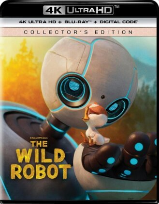 The Wild Robot (2024) (Collector's Edition, 4K Ultra HD + Blu-ray)