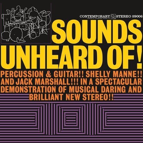 Shelly Manne & Jack Marshall - Sounds Unheard Of! 2024 Reissue, Analogue Productions, LP