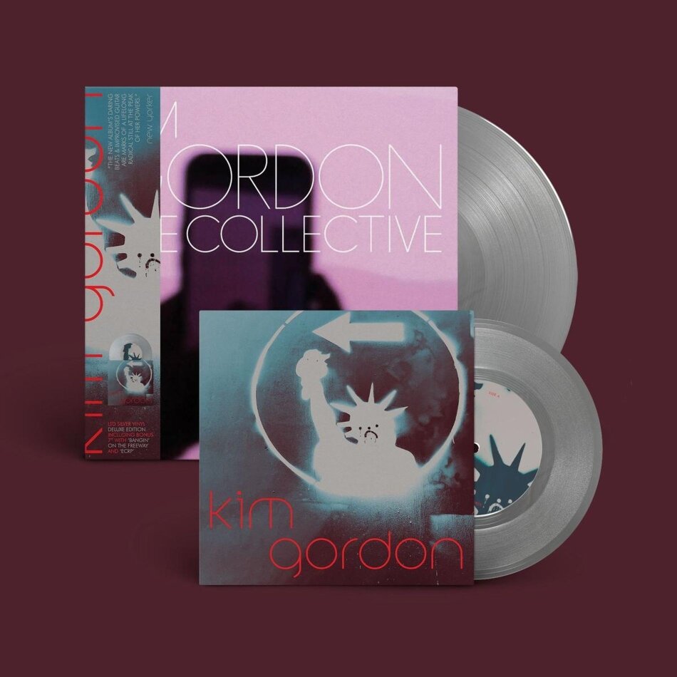 Kim Gordon (Sonic Youth) - The Collective Édition Deluxe, Silver Vinyl, LP + 7" Single