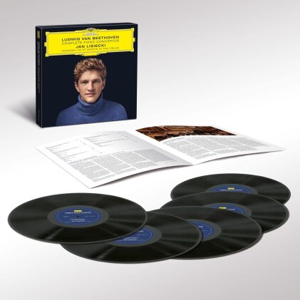 Jan Lisiecki, Academy of St Martin in the Fields & Ludwig van Beethoven (1770-1827) - Complete Piano Concertos (5 LPs)