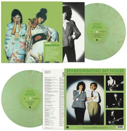 The Sparks - Kimono My House (2024 Reissue, Demon Records, 50th Anniversary Edition, Brown/Green Vinyl, LP)