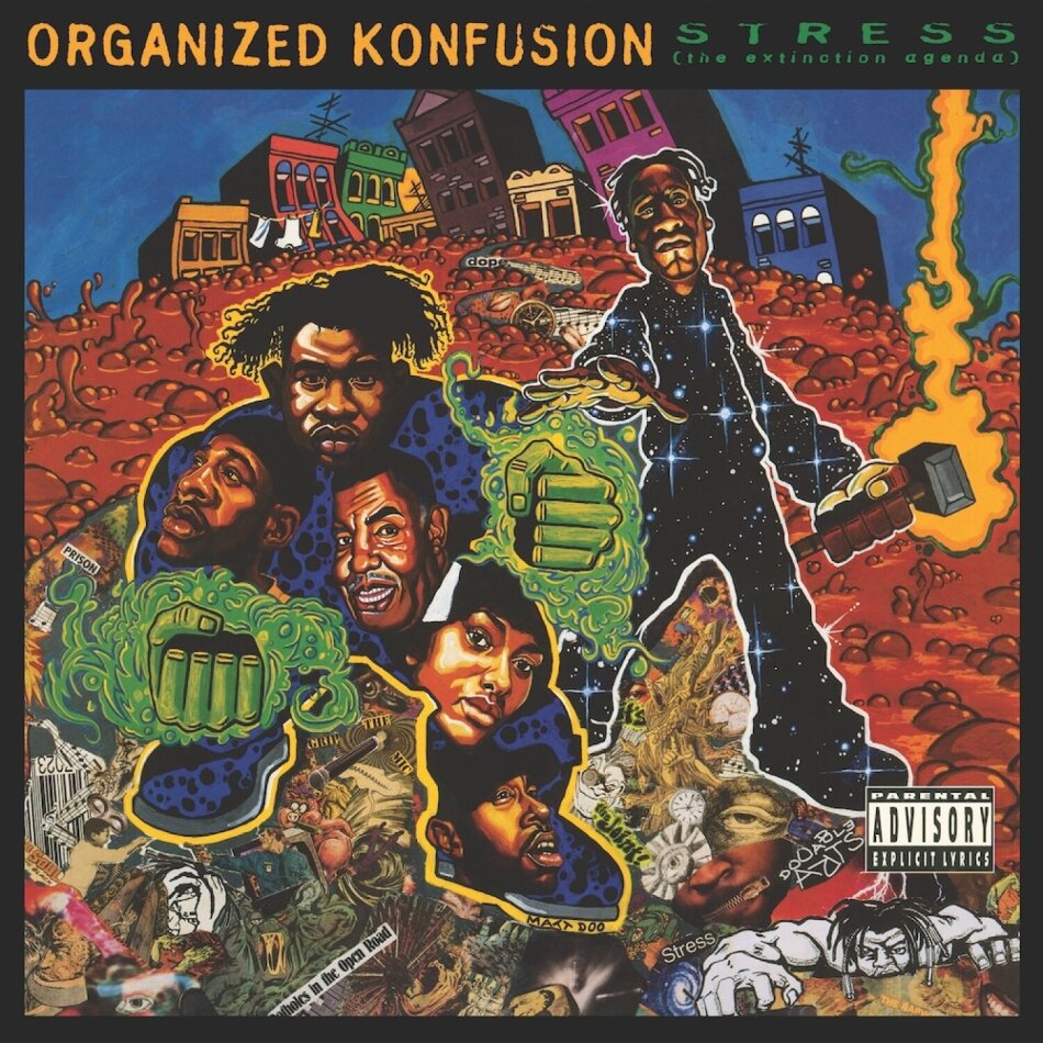 Organized Konfusion - Stress 2024 Reissue, Édition Deluxe, 3 LP