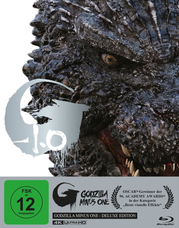Godzilla Minus One (2023) Limited Deluxe Edition, 4K Ultra HD + 3 Blu-rays