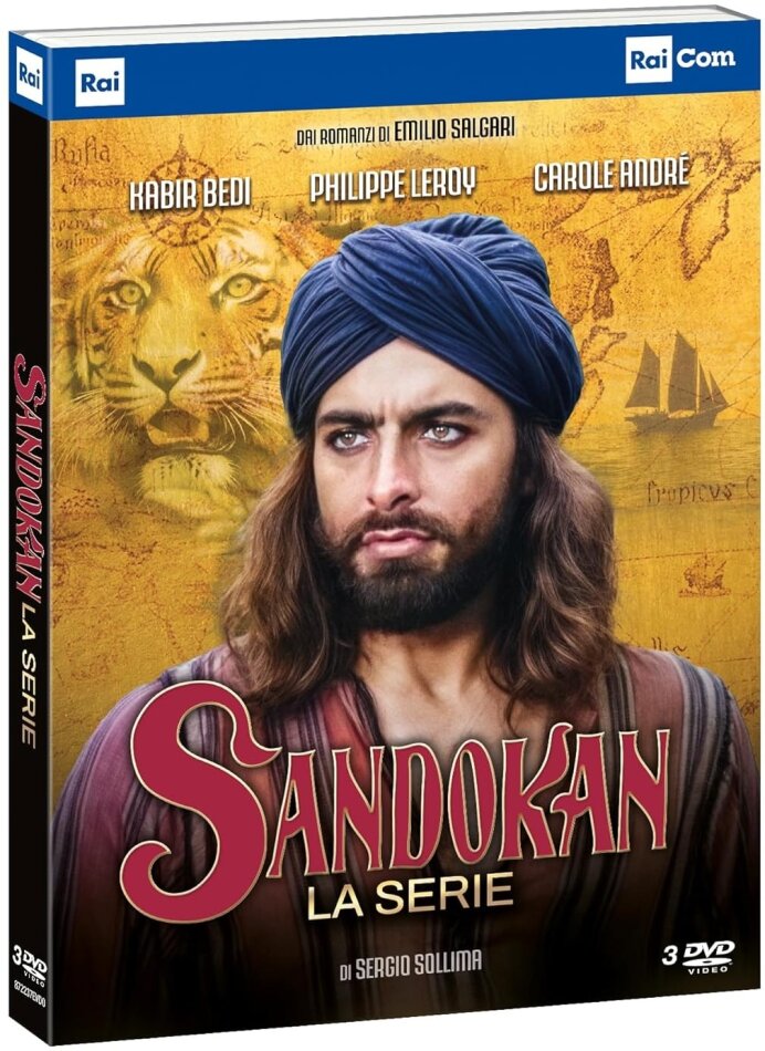 Sandokan - La serie (1976) Neuauflage, 3 DVDs