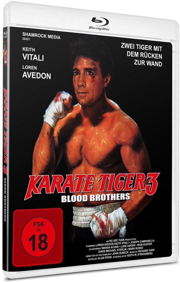 Karate Tiger 3 - Blood Brothers (1990) Clear Case