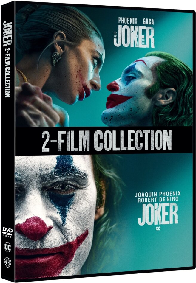 Joker (2019) / Joker: Folie à Deux (2024) - 2-Film Collection 2 DVDs