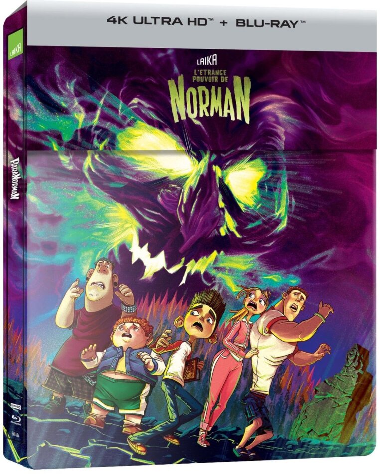 L'étrange pouvoir de Norman (2012) Limited Edition, Steelbook, 4K Ultra HD + Blu-ray